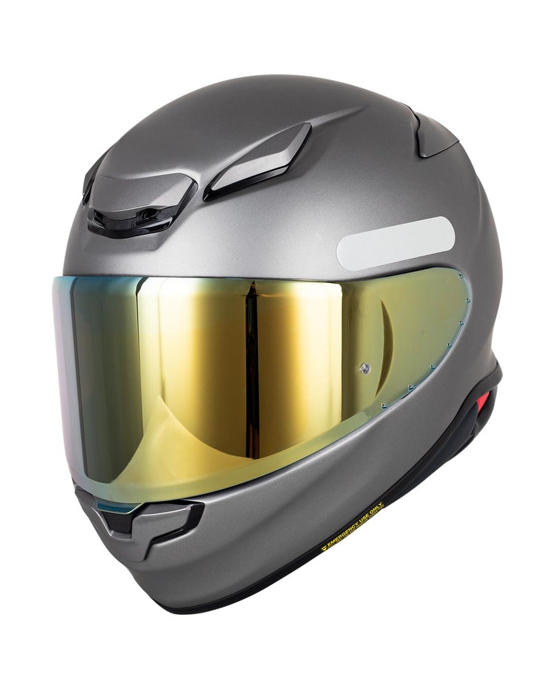 سومان استبدال درع أقنعة Soman RF-1400 RF 1400، درع وجه قناع CWR-F2 متوافق مع RF-1400 CWR-F2 Z8 NXR2 حماية من الأشعة فوق البنفسجية (ذهبي) - Image 5